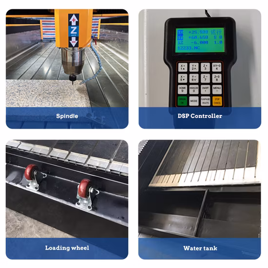 Router CNC 6060 Jinan del router del kit macchina cinese per il taglio dell'incisione della giada su pietra